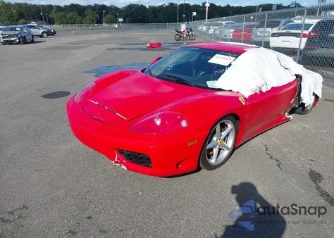 2001 Ferrari 360 z USA, uszkodzony, nr VIN ZFFYU51A410122794